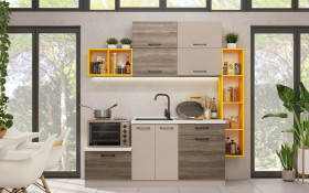 Kitchen with included thermo countertop Lia thumb