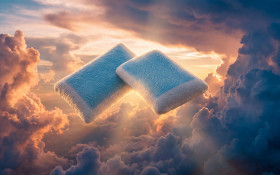 Set of 2 pillows 68/40 Gel Comfort thumb