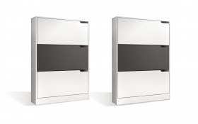 Set of 2 shoe cabinets Olien thumb