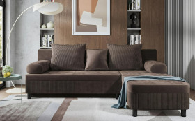 Extendable corner sofa Delano thumb