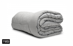 Lightweight quilt 200/220 cm Stripe thumb