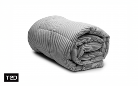 Lightweight quilt 200/220 cm Stripe thumb