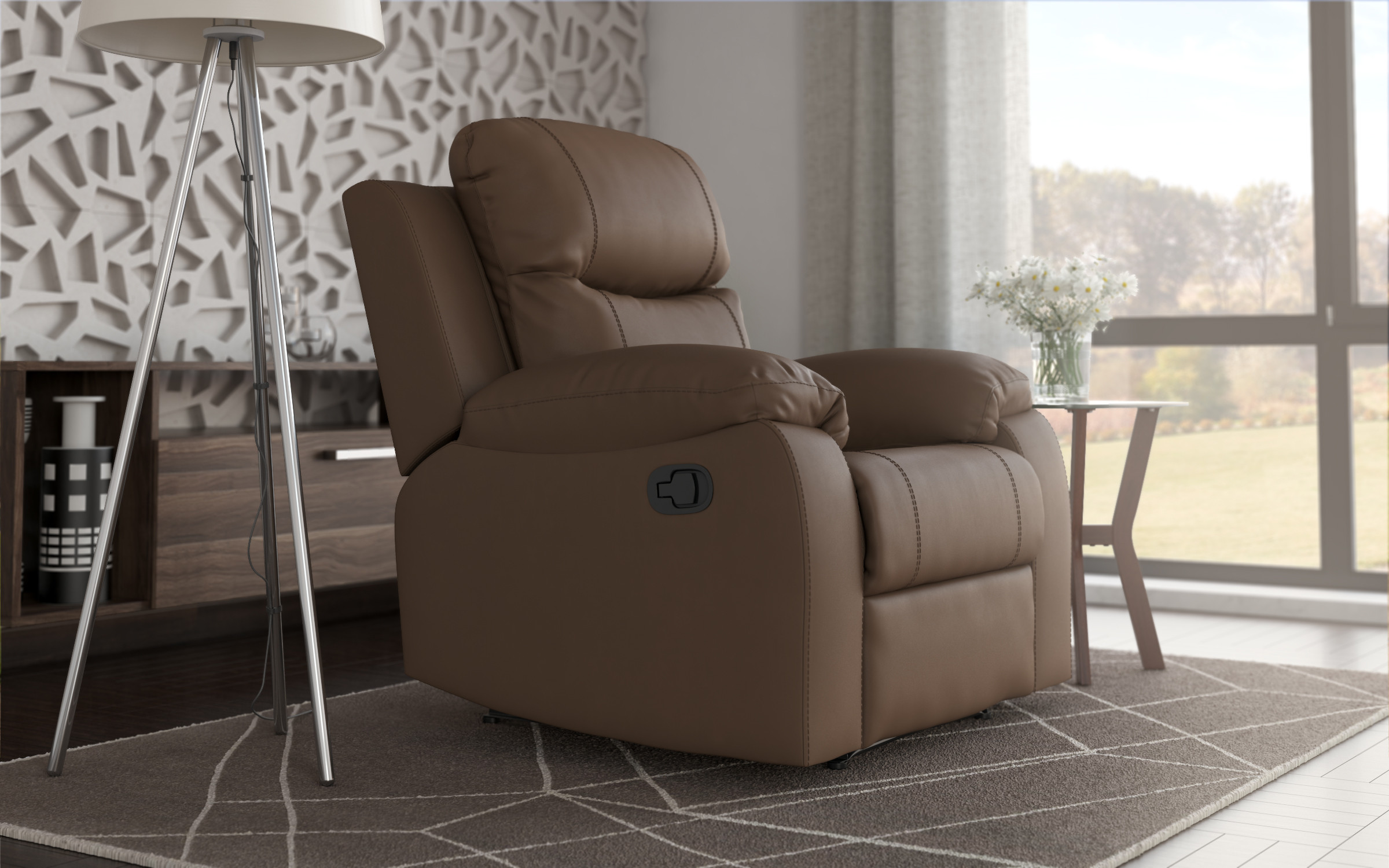 Armchair recliner /with manual mechanism/ Dream thumb