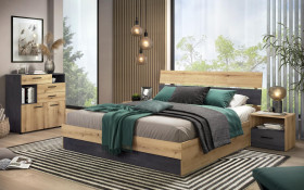 Bedroom furniture set for mattress 160/200 Astor thumb
