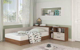 Bedroom furniture set Lawrence + mattress 120/190 thumb