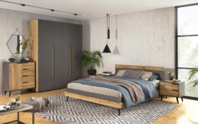 Bedroom furniture set for mattress 160/200 Murphy thumb