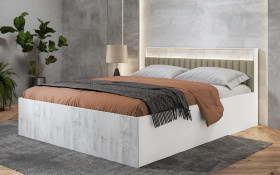 Double bed for mattress 160/200 + LED Balman thumb