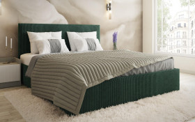 Upholstered double bed for mattress 160/200 Elite thumb