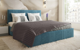 Upholstered double bed for mattress 160/200 Elite thumb