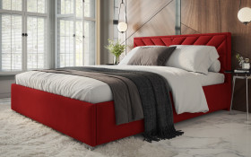 Upholstered double bed for mattress 160/200 Mirelly thumb
