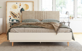 Upholstered double bed for mattress 160/200 Sense thumb