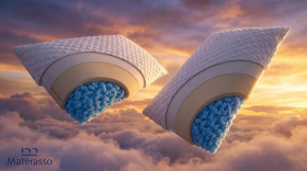 Set of 2 pillows 70/40 Adapti Aqua thumb