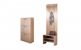 Set Hall Tree Vins + shoe cabinet Beko 3 thumb