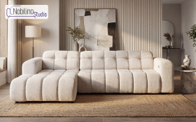 Extendable corner sofa with electric mechanism Modera thumb