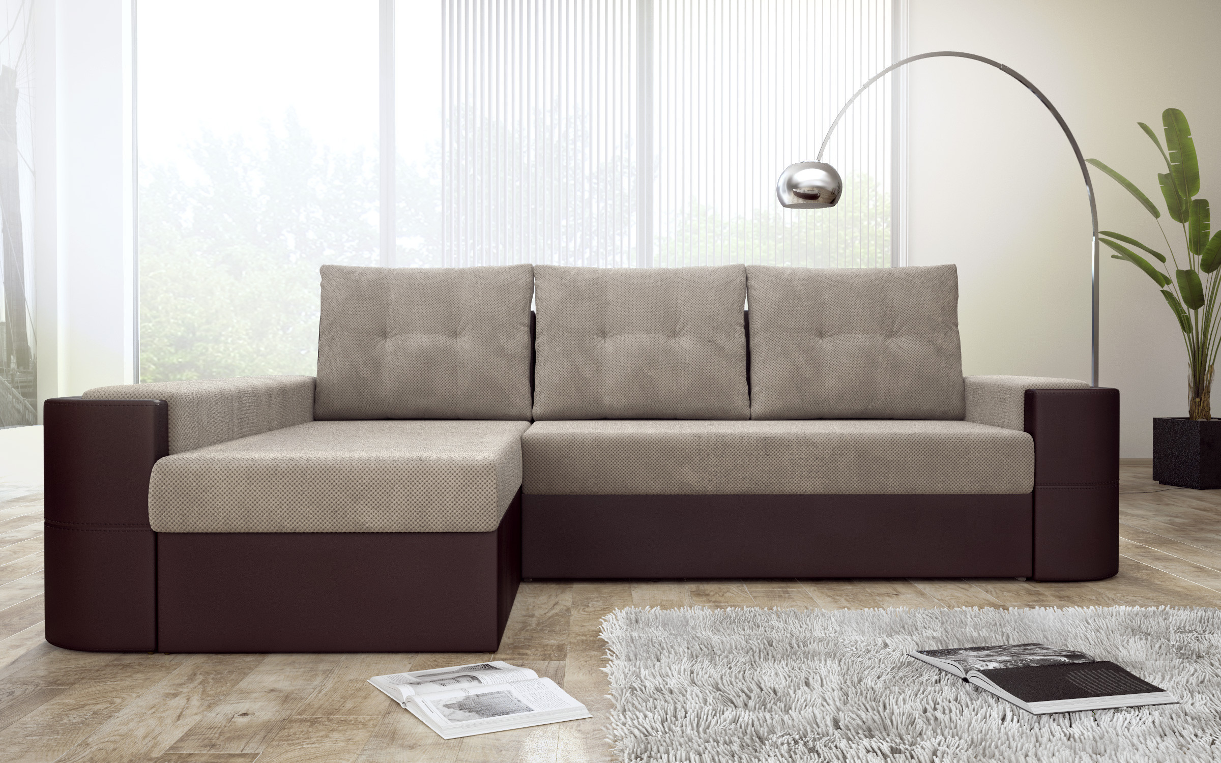 Extendable corner sofa Madeira thumb