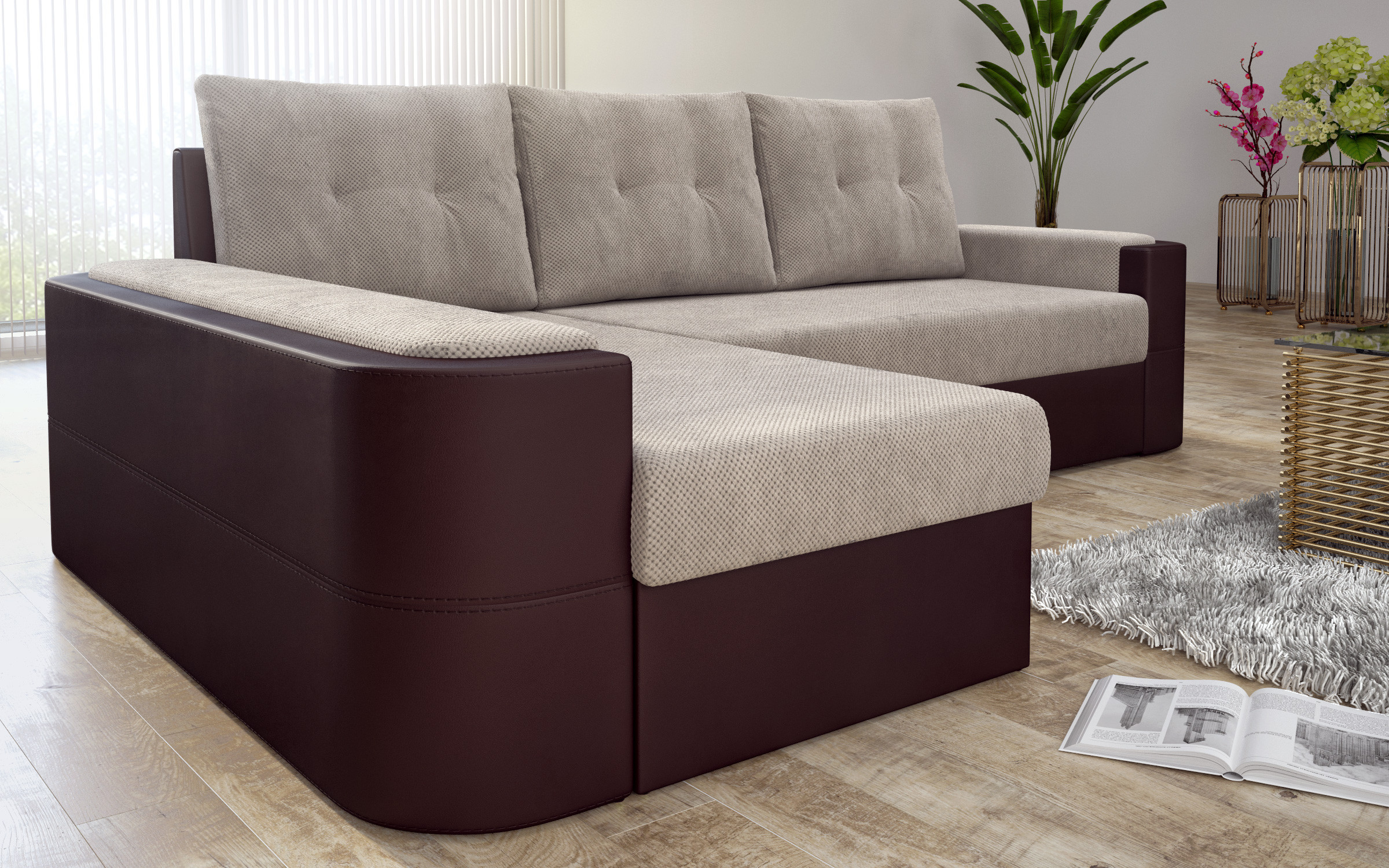 Extendable corner sofa Madeira thumb