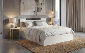 Double bed for mattress 140/200 Chaterina thumb