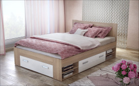 Bed Nemo + drawers for mattress 140/200 thumb