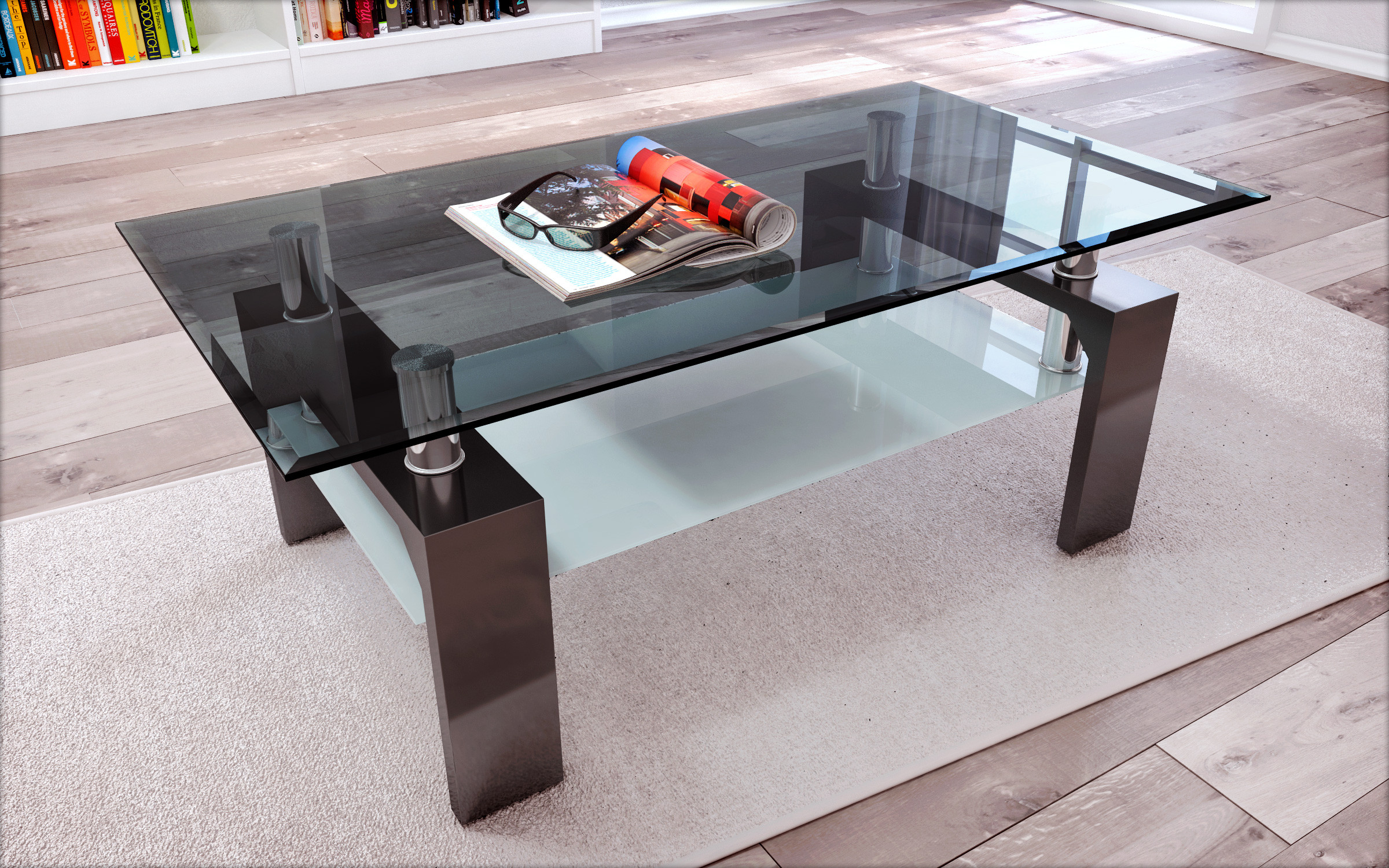 Glass coffee table Mirea III thumb