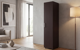 One-winged wardrobe with clothes rod Massimo Compact 1 thumb