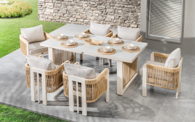 Set of table + 6 chairs Lexi thumb