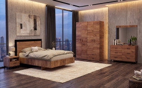 Bedroom furniture set for mattress 160/200 Salento thumb