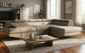 Extendable corner sofa Bark M thumb