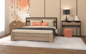 Double bed for mattress 160/200 Viela thumb