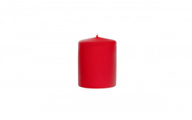 Cylindrical candle without scent thumb