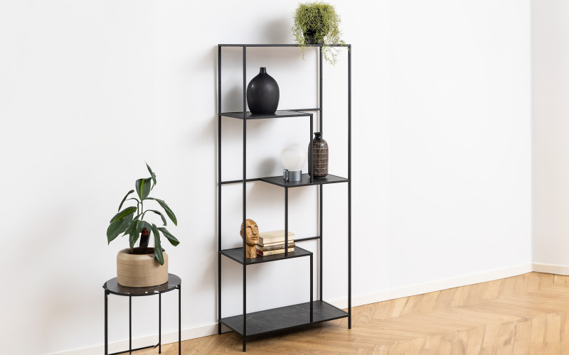 Bookcase Infinity, black  1