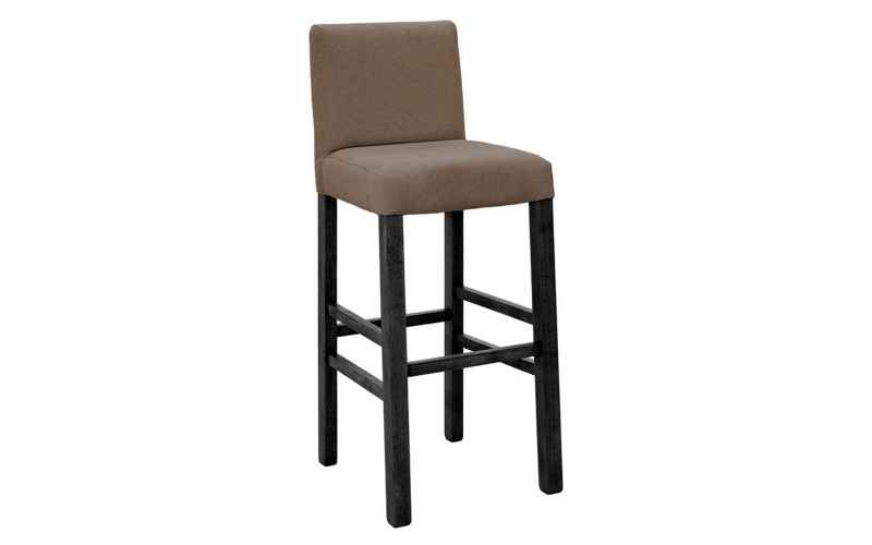 Bar chair Barry, brown + black  1