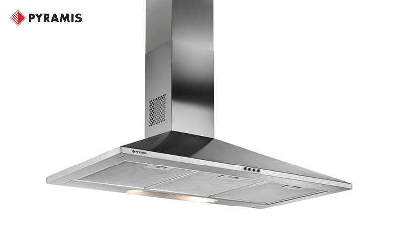 Extractor hood Pyramis Fireplace LUX, inox  1