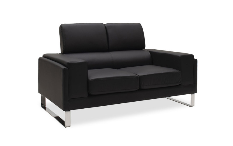 Sofa Shea, two-seater, black  1