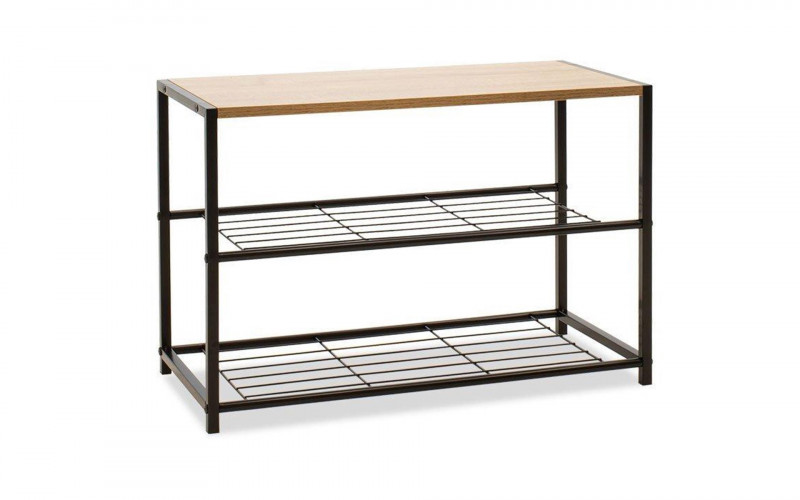 Bookcase Ramon II, natural + black  1