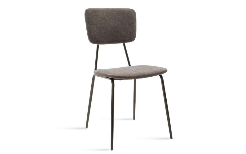 Chair Bendo, grey + black  1