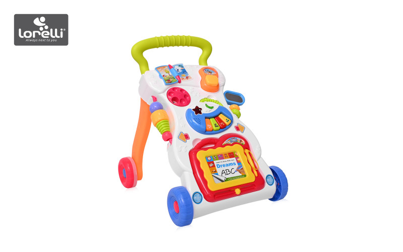 Activity baby walker, multicolored, 42/33/45 cm  1