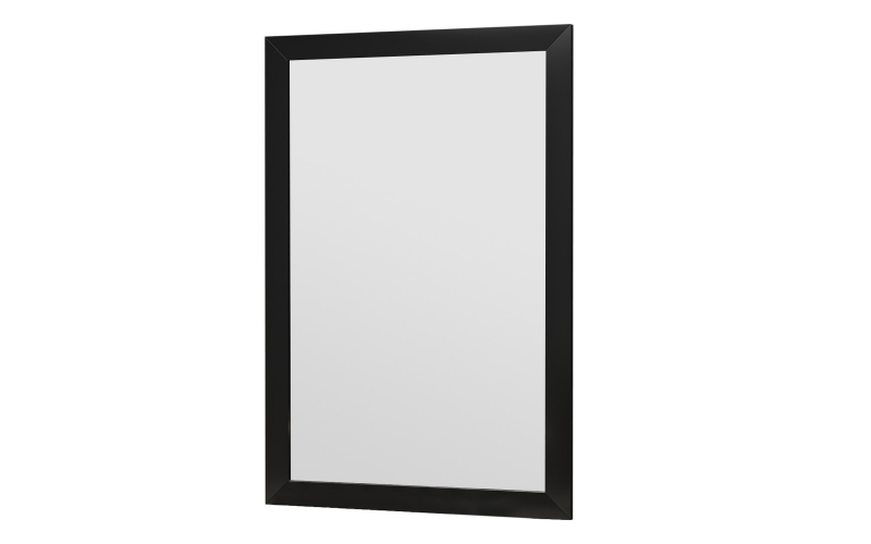 Mirror 50/75 cm Lipa, black  1