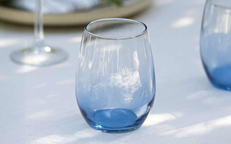 Set of 4 glasses Larc, blue  1