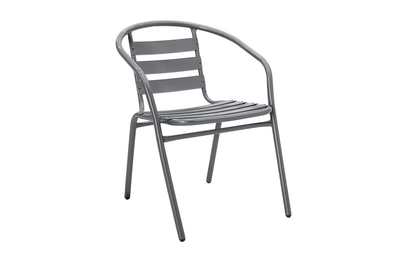 Garden chair Tade, dark grey  1