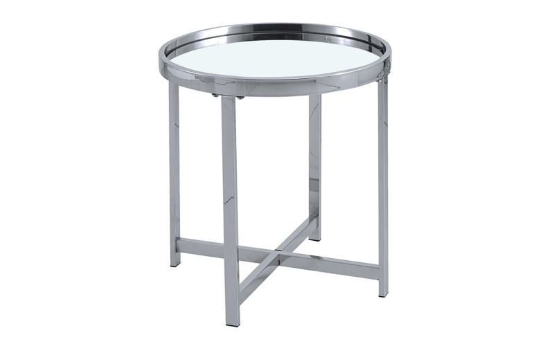 Side table Tristan, silver  1