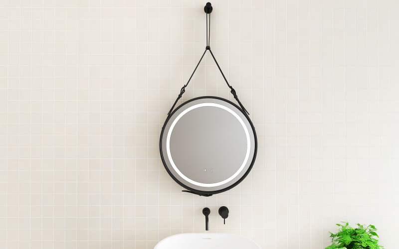 1398MB-60 Bathroom mirror with LED lights, 60/60 cm  1
