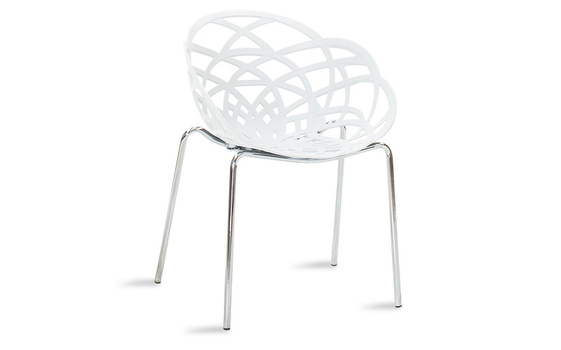 Dining chair Ilario, white  1