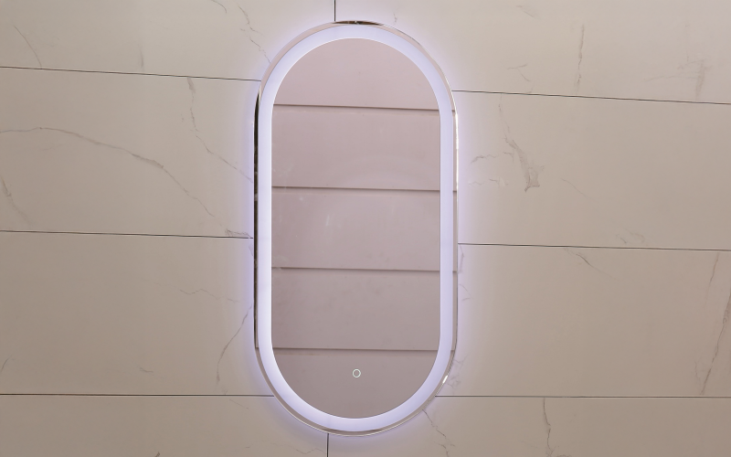 ICL 1492 Bathroom mirror with LED lights, 40/80 cm  1