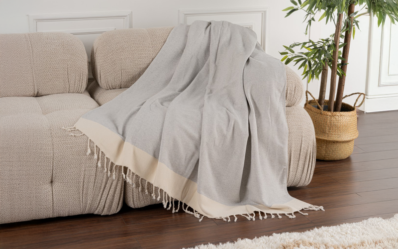 Sofa cover 150/200 cm Baliksirti, grey  1
