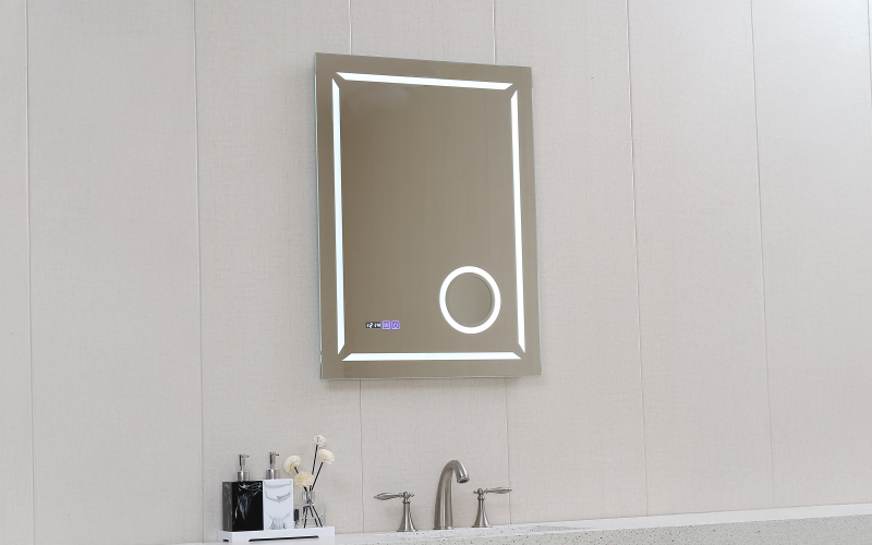 ICL 1809 Bathroom mirror with LED lights, 60/80 cm  1