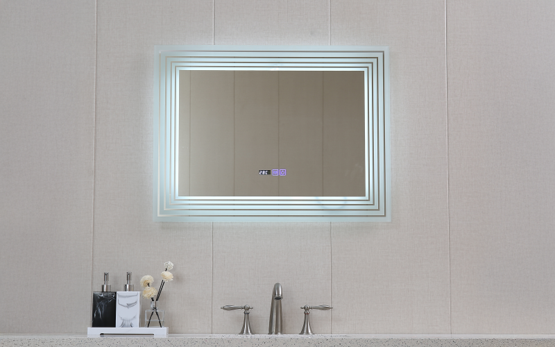 ICL 1816 Bathroom mirror with LED lights, 80/60 cm  1