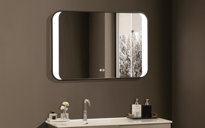 ICL 1822 Bathroom mirror with LED lights, 90/60 cm  1