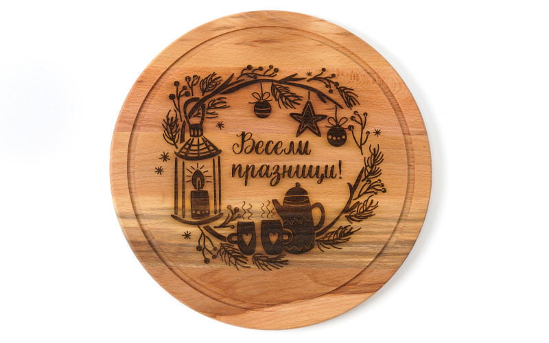 Cutting board, size: ⌀35 cm  1