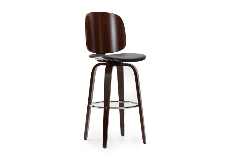 Bar chair Thamos, black  1