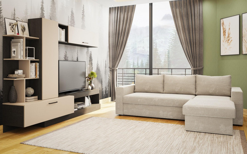 Living room set Emily 1, beige  1